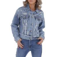 Damen Jeansjacke von Laulia - blue