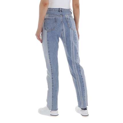 Damen Straight Leg Jeans von Laulia - L.blue