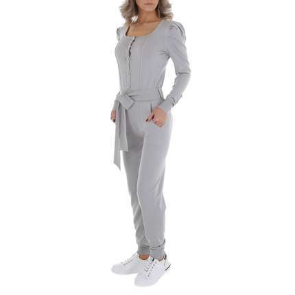 Damen Langer Jumpsuit von Emma & Ashley - grey