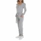Damen Langer Jumpsuit von Emma & Ashley - grey