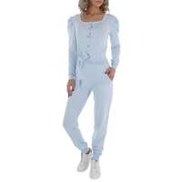 Damen Langer Jumpsuit von Emma & Ashley - L.blue