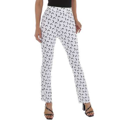 Damen Stoffhose von WHITE ICY - white