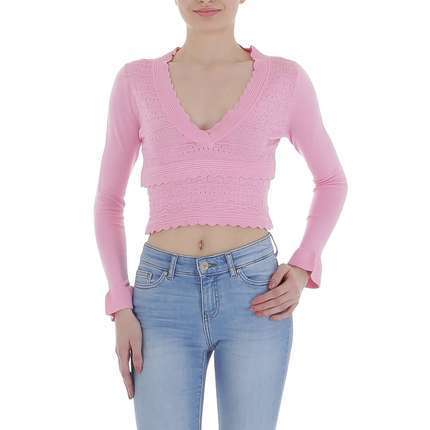 Damen Strickpullover von Emma & Ashley - rose