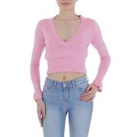 Damen Strickpullover von Emma & Ashley - rose