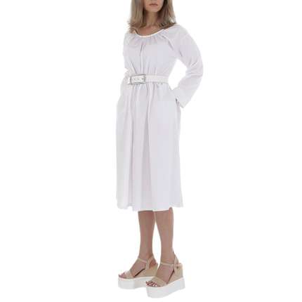 Damen Sommerkleid von JCL Gr. L/40 - white
