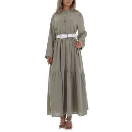 Damen Maxikleid von JCL - khaki