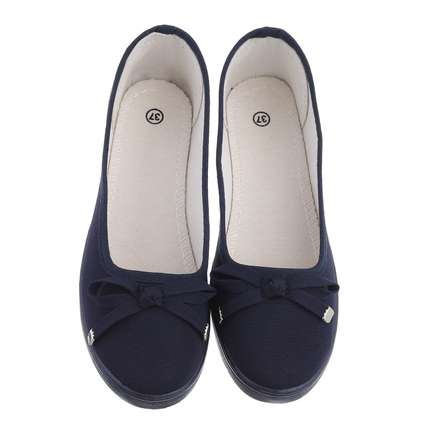 Damen Slipper - navyblue