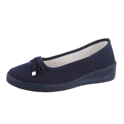 Damen Slipper - navyblue Gr. 37