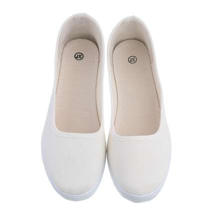 Damen Slipper - white