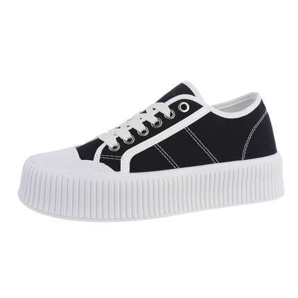 Damen Low-Sneakers - black Gr. 37