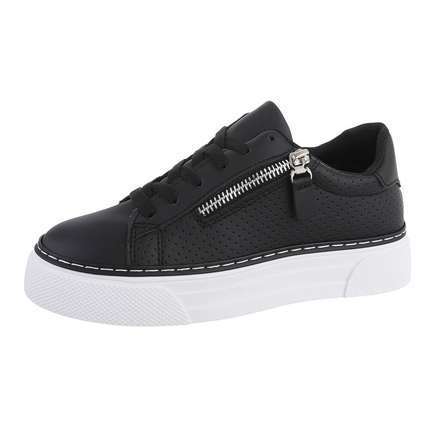 Damen Low-Sneakers - blackwhite Gr. 38