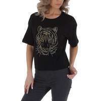 Damen T-Shirt von GLO STORY - black