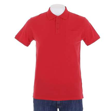 Herren T-Shirt von GLO STORY Gr. S/36 - red