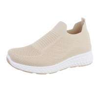 Damen Low-Sneakers - beige