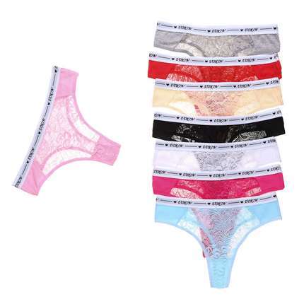 Damen Unterwsche beige, black, blue, grey, pink, red, rose, white - 24 Stck