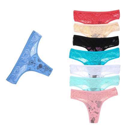 Damen Unterwäsche apricot, black, blue, L.green, red,...