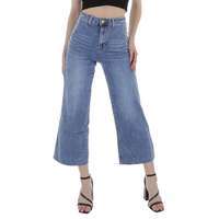 Damen High Waist Jeans von Laulia - blue