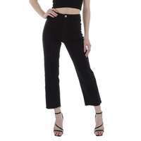 Damen High Waist Jeans von Laulia - black