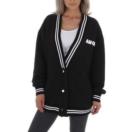 Damen Strickjacke von Emma & Ashley - black