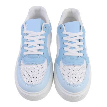Damen Low-Sneakers - whiteblue