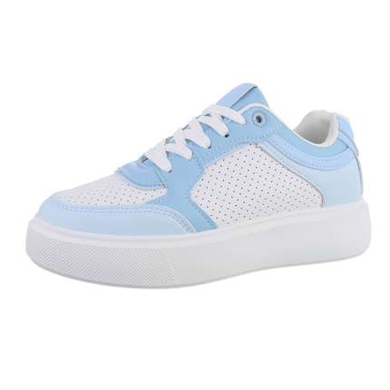 Damen Low-Sneakers - whiteblue Gr. 38