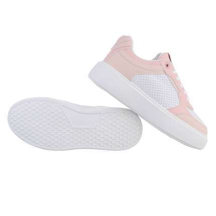 Damen Low-Sneakers - whitepink