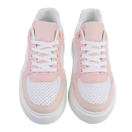 Damen Low-Sneakers - whitepink