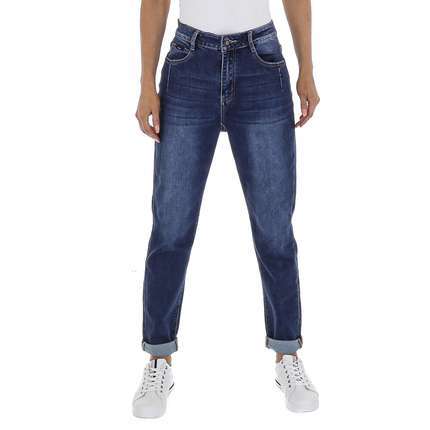 Damen High Waist Jeans von GALLOP - blue