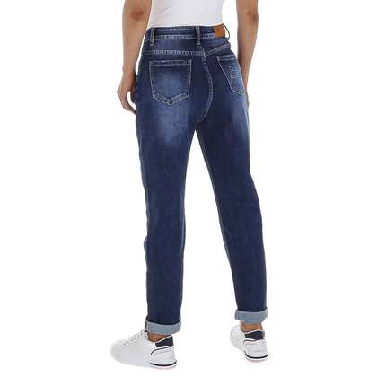 Damen High Waist Jeans von GALLOP - blue