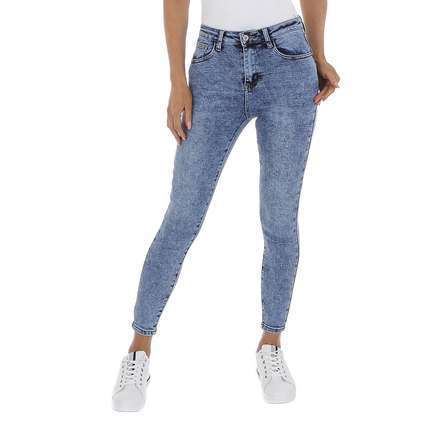 Damen High Waist Jeans  von GALLOP Gr. 25 - blue