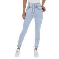 Damen High Waist Jeans von GALLOP - L.blue