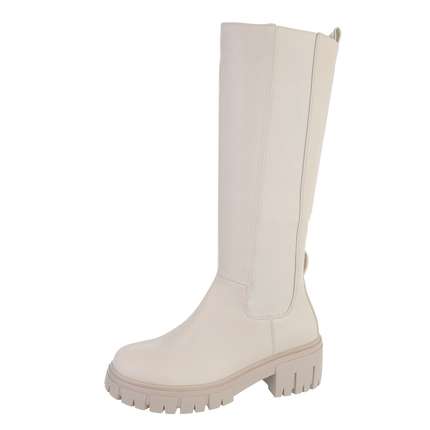 Damen Klassische Stiefel - beige