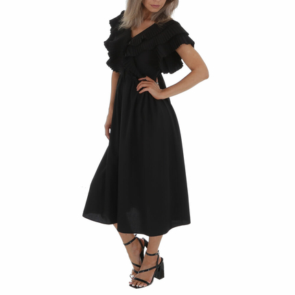 Damen Maxikleid von White ICY - black