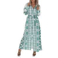 Damen Blusenkleid von White ICY - green