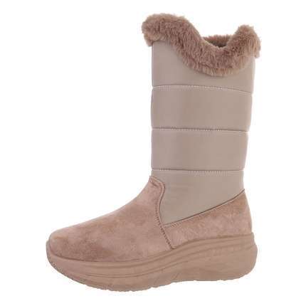 Damen Klassische Stiefel - apricot Gr. 37