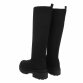 Damen Overknee-Stiefel - black