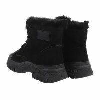 Damen Klassische Stiefeletten - allblack