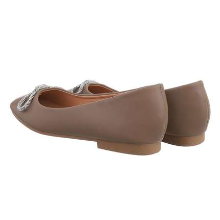 Damen Ballerinas - khaki