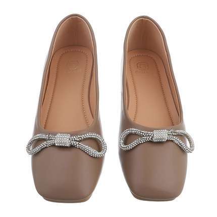 Damen Ballerinas - khaki