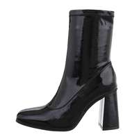 Damen High-Heel Stiefeletten - black