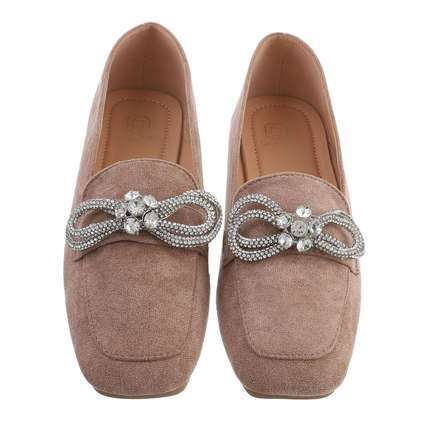 Damen Slipper - khaki