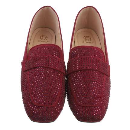 Damen Slipper - wine