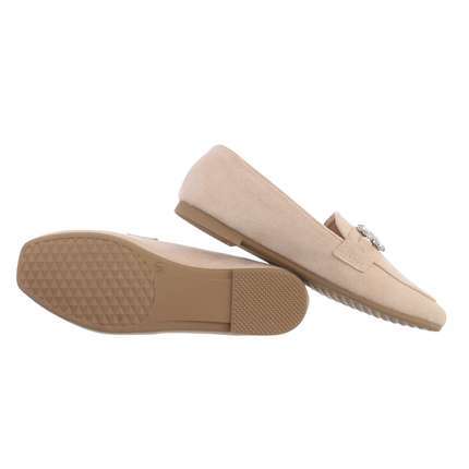 Damen Slipper - beige