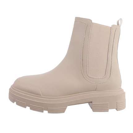 Damen Chelsea Boots - beige