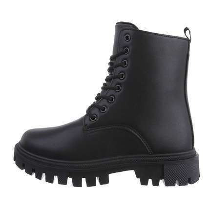 Damen Schnrstiefeletten - black