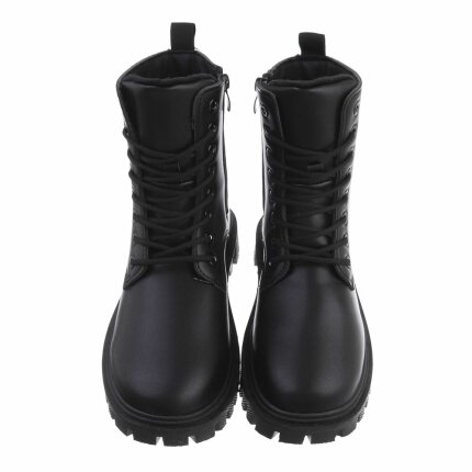 Damen Schnrstiefeletten - black