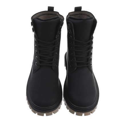 Damen Schnrstiefeletten - black