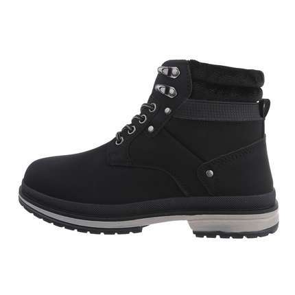 Damen Schnrstiefeletten - black Gr. 36