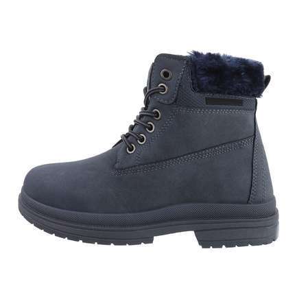 Damen Schnürstiefeletten - D.blue