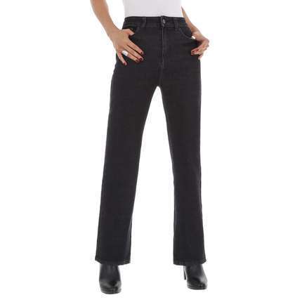 Damen High Waist Jeans von GALLOP Gr. S/36 - black